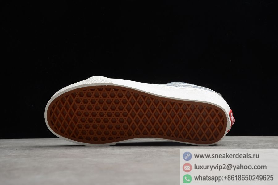 Dior x Vans Sk8-Mid Rock Grey VN0A3WSDRW23 Unisex Skate Shoes
